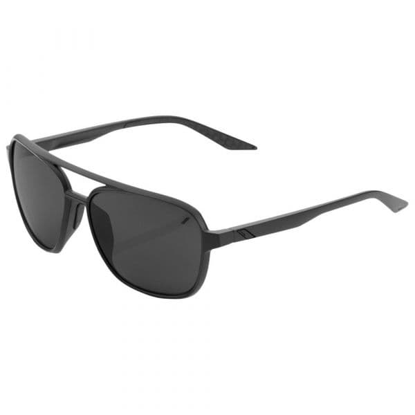100percent Kasia Aviator Round Black Mirror/CAT3 Matte Black - 61042-019-61