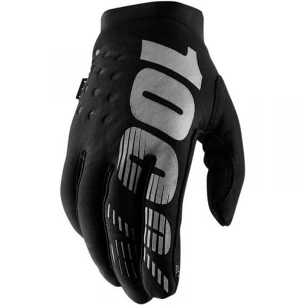 100% Luvas Brisker Black S