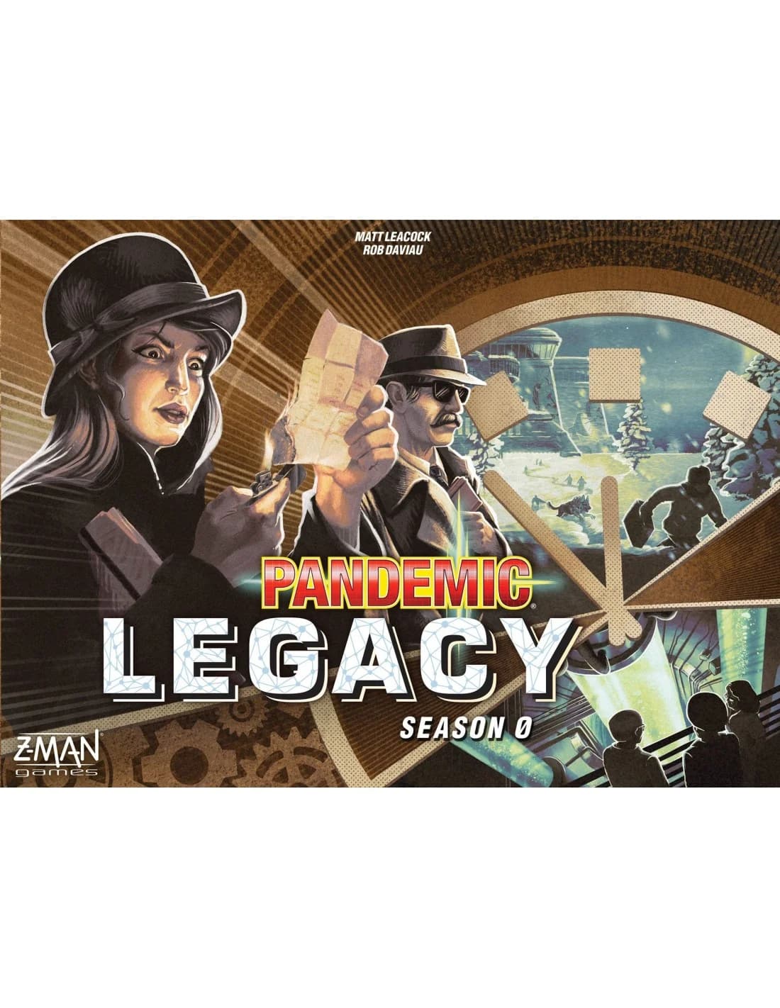 Z-man Games Pandemic Legacy: Season Zero Jogo de Estratégia