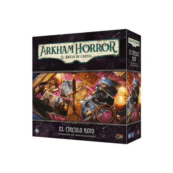 Fantasy Flight Games Jogo de Tabuleiro Arkham Horror: O Jogo de Cartas - O Círculo Partido Expansão de Investigadores