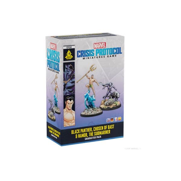 Asmodee Jogo de Tabuleiro Marvel Crisis Protocol: Black Panther & Namor CP158