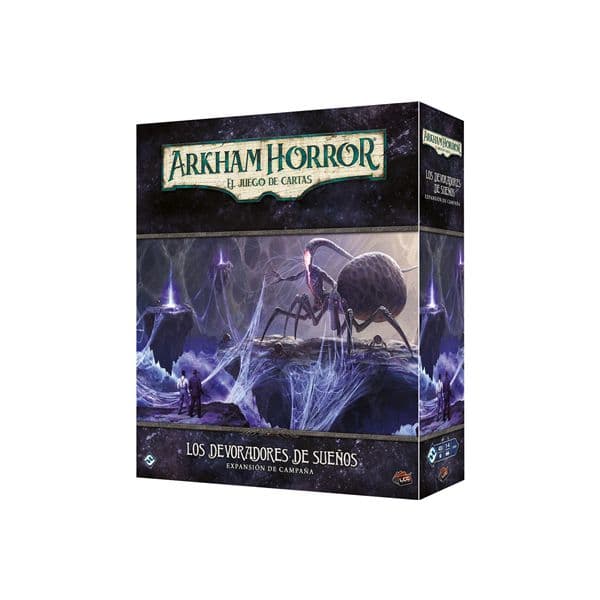 Asmodee Jogo de Tabuleiro e Cartas Arkham Horror LCG Los Devoradores de Sueños Expansão Campanha
