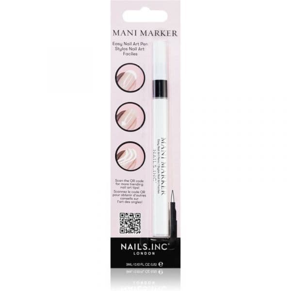 Nails Inc. Mani Marker Verniz Decorativo para Unhas em Caneta Aplicadora Tom White 3 ml