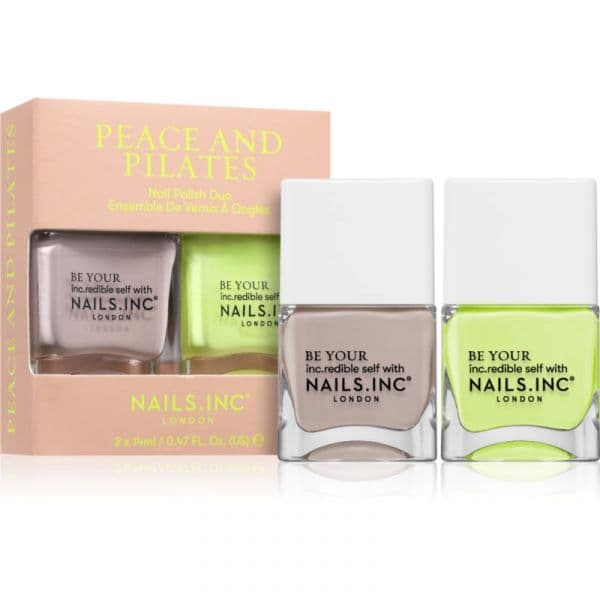 Nails Inc. Peace And Pilates Conjunto de Vernizes de Unhas