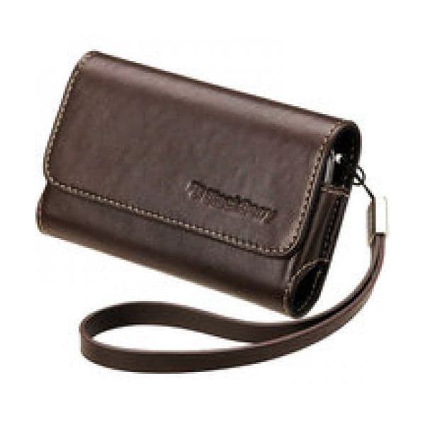 Bolsa pele BlackBerry asy-16004-002 castanha