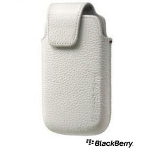 Bolsa pele White BlackBerry acc-38962-202 torch 9860 acc-38962-202