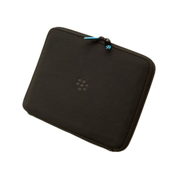 BlackBerry PlayBook Zip Sleeve, Black/Blue ACC-39318-205 - ACC-39318-205