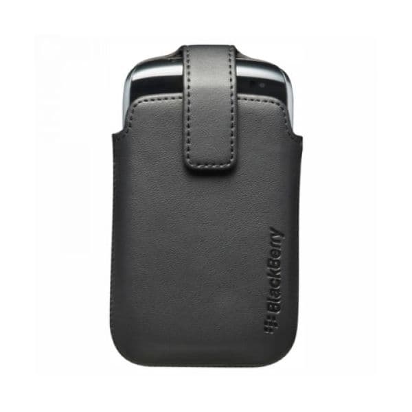 BlackBerry Bolsa em Couro com Clip de Cinto Bold 9790 Black