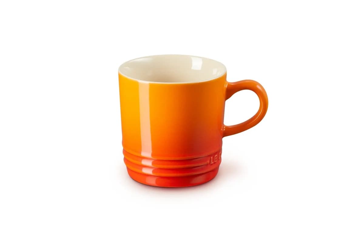 Le Creuset Caneca de Porcelana 200ml Laranja