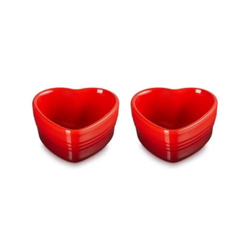 LE CREUSET - PRATO CORAÇÃO 32CM MERENGUE 80616327160003