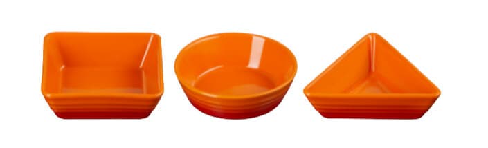 SET 3 PRATOS PARA TAPAS LE CREUSET VULCANICO - PROMO