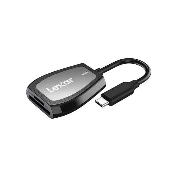 Lexar LRW470U-RNHNG Leitor de Cartões USB-C Dual Slot SD/MicroSD UHS-I/II USB 3.2 Gen 2 Black