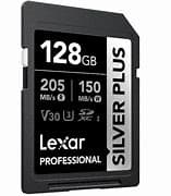 Lexar 128GB SDXC Professional Silver Plus UHS-I U3 V30
