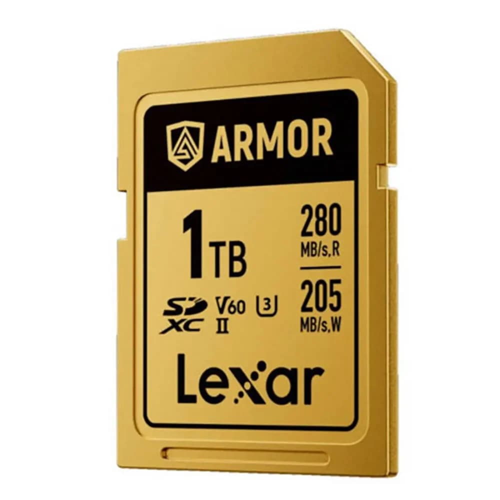 Lexar 1TB Professional Armor Gold SDXC UHS-II IP68