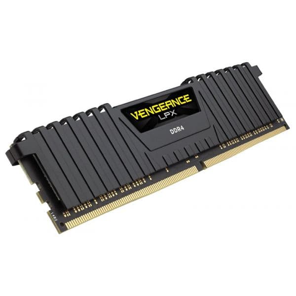 Memória RAM Corsair 8GB Vengeance LPX DDR4 2400MHz PC4-19200 CL14 Black - CMK8GX4M1A2400C14