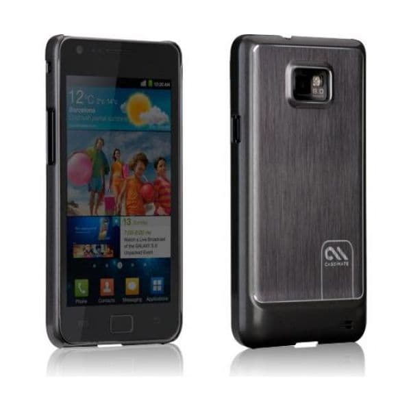 Case-Mate Capa Barely There Brushed Aluminium para Samsung Galaxy S2 Silver - CM016416