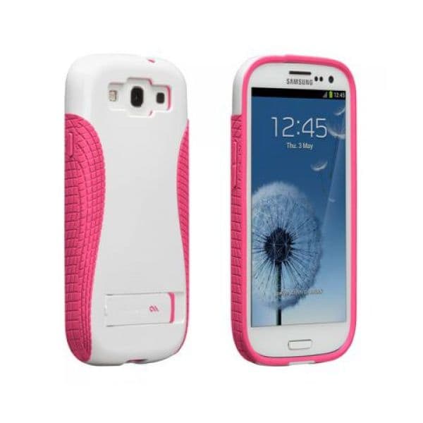 Case-Mate Pop Protection Samsung Galaxy S3 I9300 White Pink - CM021160