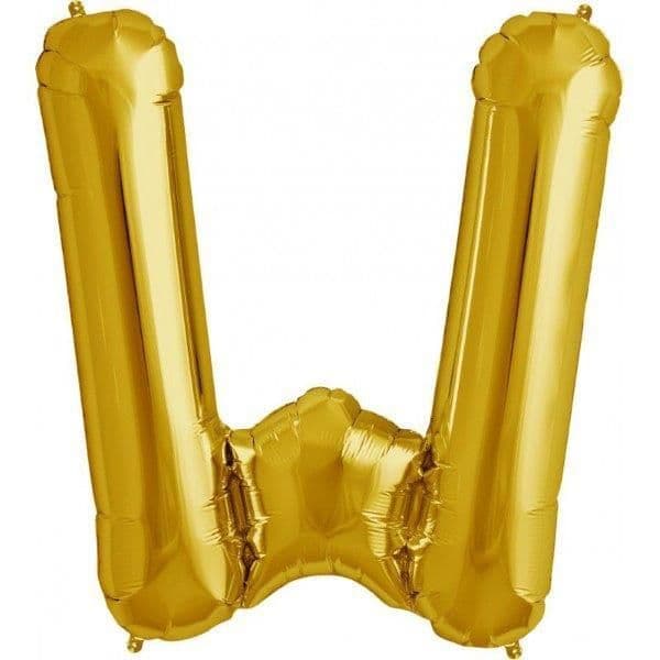 NorthStar Balão Foil 34'' Letra W Dourado - 180000270