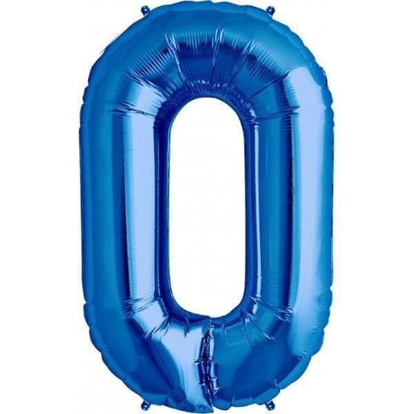 NorthStar Balão Foil 34'' Letra O Azul - 180000288