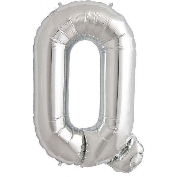 Northstar Balão Foil 16" Letra Q Prateado - 180049501