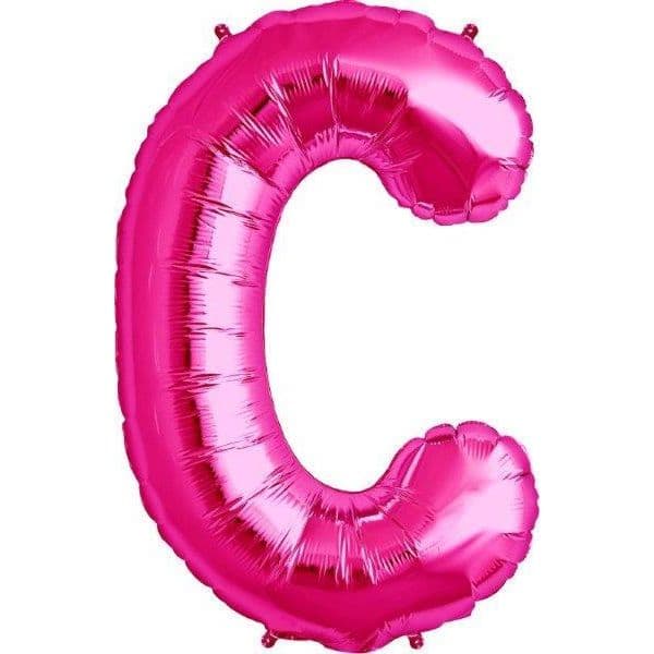 Northstar Balão Foil 16'' Letra C Rosa - 180000507