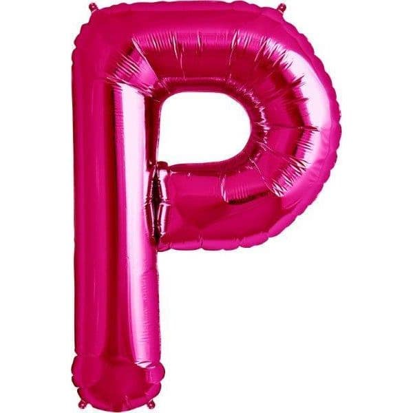Northstar Balão Foil 16" Letra P Rosa - 180000520