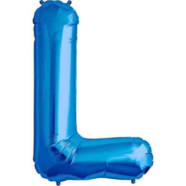 Northstar Balão Foil 16" Letra L Azul - 180000542