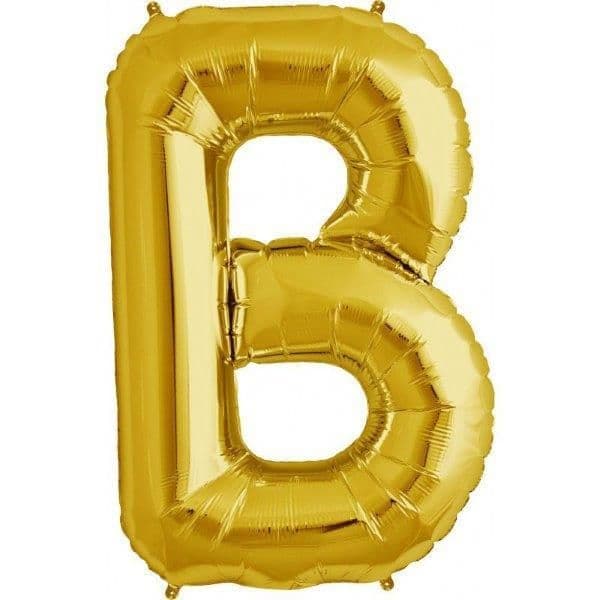 Northstar Balão Foil 16'' Letra B Dourado - 180056801