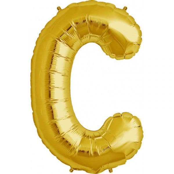 Northstar Balão Foil 16'' Letra C Dourado - 180056901
