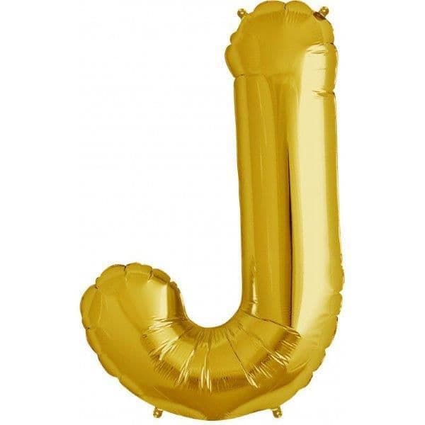 Northstar Balão Foil 16" Letra J Dourado - 180057601