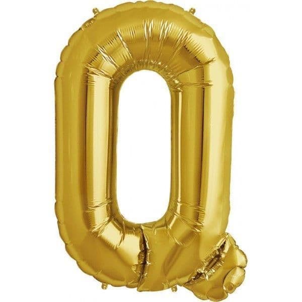 Northstar Balão Foil 16'' Letra Q Dourado - 180058301