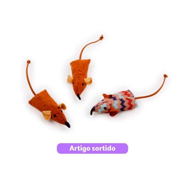 AFP Brinquedo Gato 3 Ratinhos Artigo Sortido