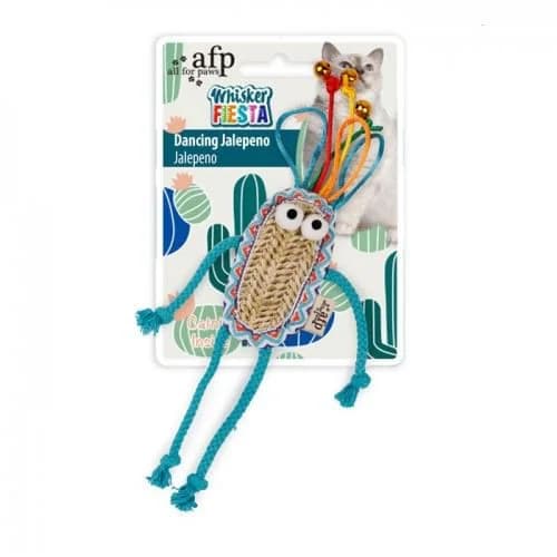 AFP Jalapeño Dancer Whisker Fiesta com Catnip
