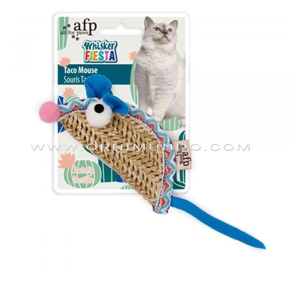 AFP Brinquedo Gato Whisker Fiesta Taco Mouse