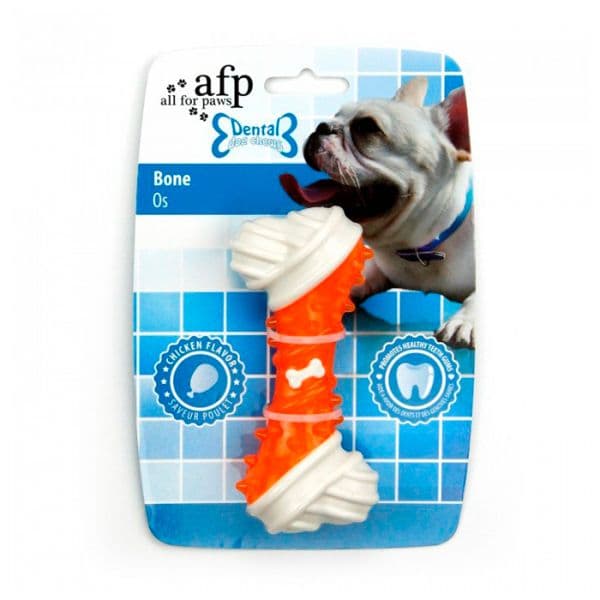 All For Paws Brinquedo Cão Osso Dental Galinha