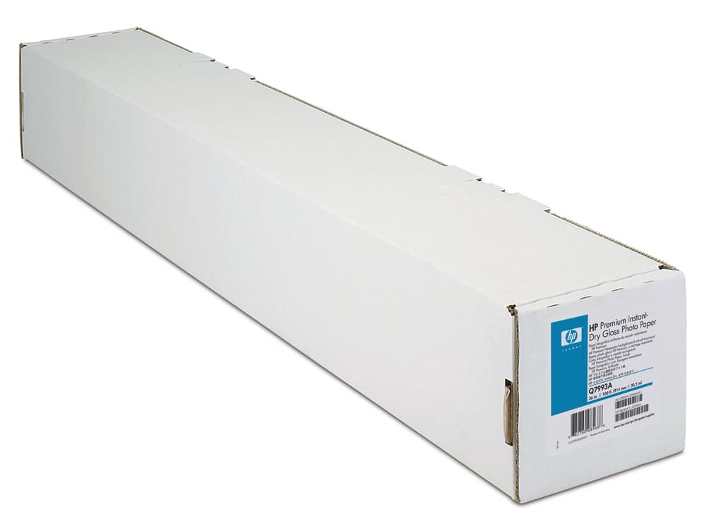 HP Papel Fotográfico Brilhante Instant-dry 1067 mm x 30,5 m 260 g/m²