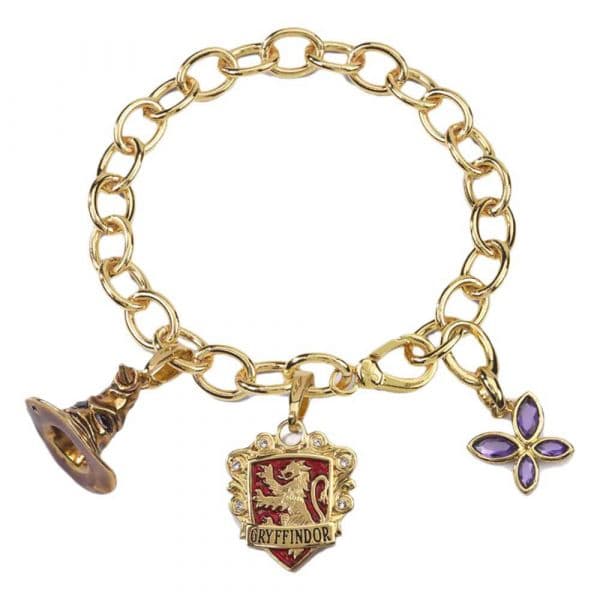 Noble Collection Lumos Gryffindor Harry Potter Bracelet