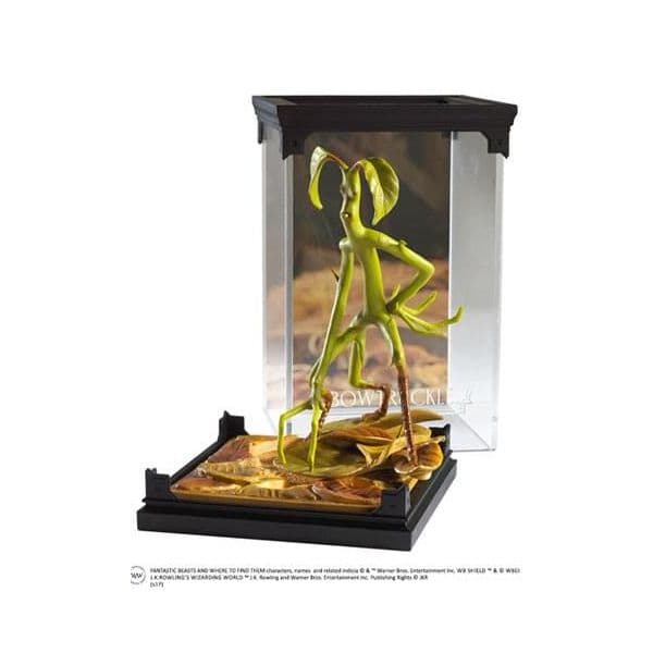Noble Collection Fantastic Beasts - Magical Creatures Statue - Bowtruckle 18 cm