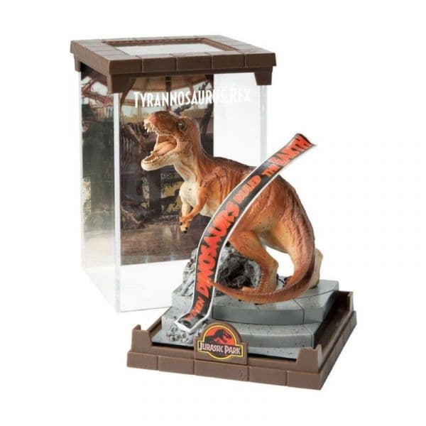 The Noble Collection Figura Jurassic Park Creature PVC Diorama Tyrannosaurus Rex