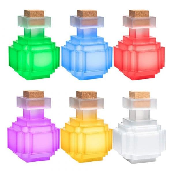 Noble Collection Minecraft Replik Illuminating Potion Bottle 16 Cm Figure