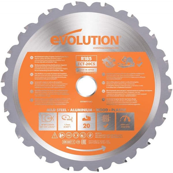 EVOLUTION Disco Tct 185x20x20 - D1852020MU