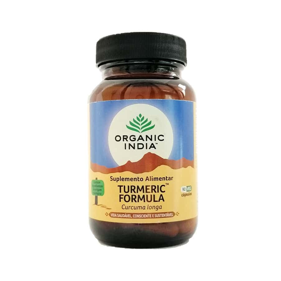 Organic India Turmeric Formula 90 Cápsulas