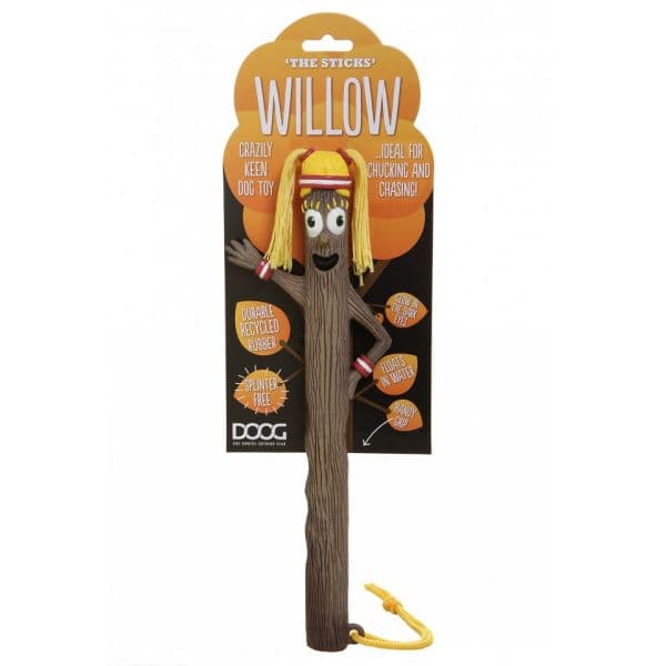 Doog Brinquedo Cão Original Stick Family Willow Stick