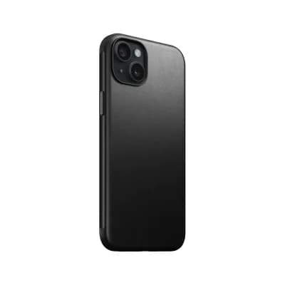 Nomad Capa Couro iPhone Plus 15 Preto 0856500016085