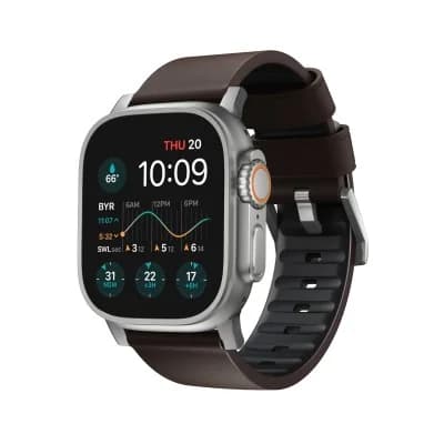 Nomad Goods Bracelete Active Pro Apple Watch 46mm Castanho/Cinza