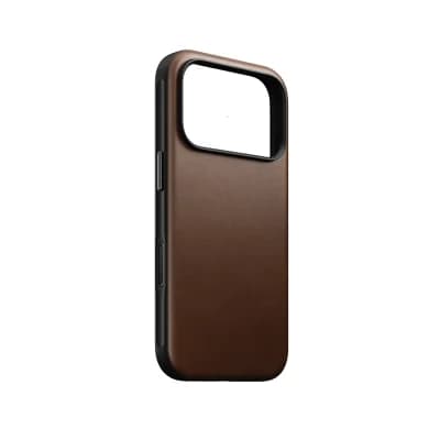 Nomad Capa Couro iPhone 17 Pro Castanho 0856504014322