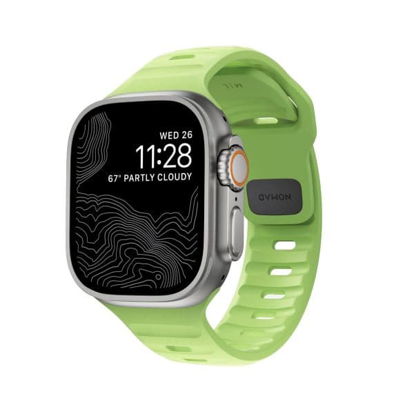 Nomad Goods Bracelete Desportiva Apple Watch 46mm Verde