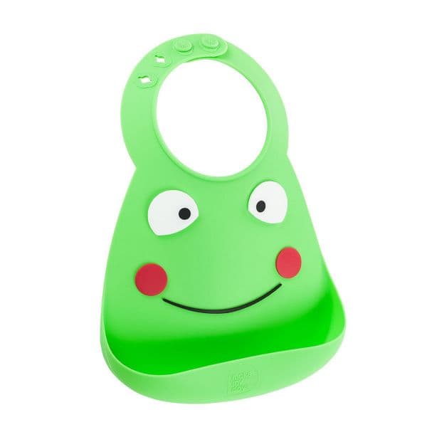 Make My Day Babete Soft Bib Frog