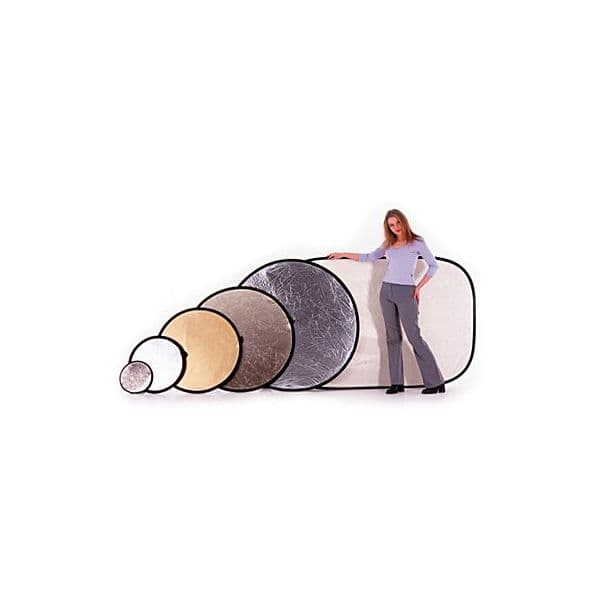 Manfrotto 3831 Refletor Redondo Prata/Branco 95cm