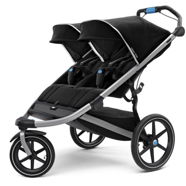 Thule Carrinho de Gémeos Urban Glide 2 Stroller Jet Black